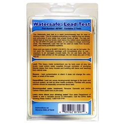 Drinking Water Test For Lead DIY